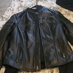 Harley-Davidson leather riding jacket